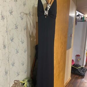 Elegant Black Evening Gown